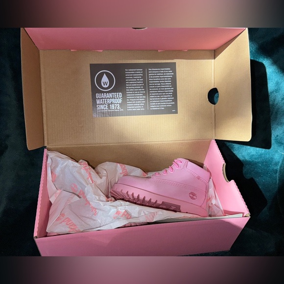 Timberland Premium 6" Boot - Toddler - Prism Pink - Picture 8 of 10
